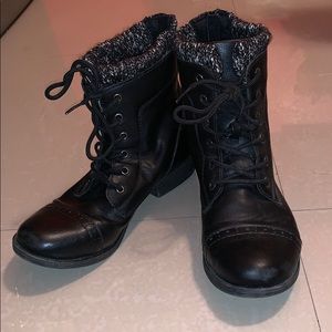 Mudd combat boots